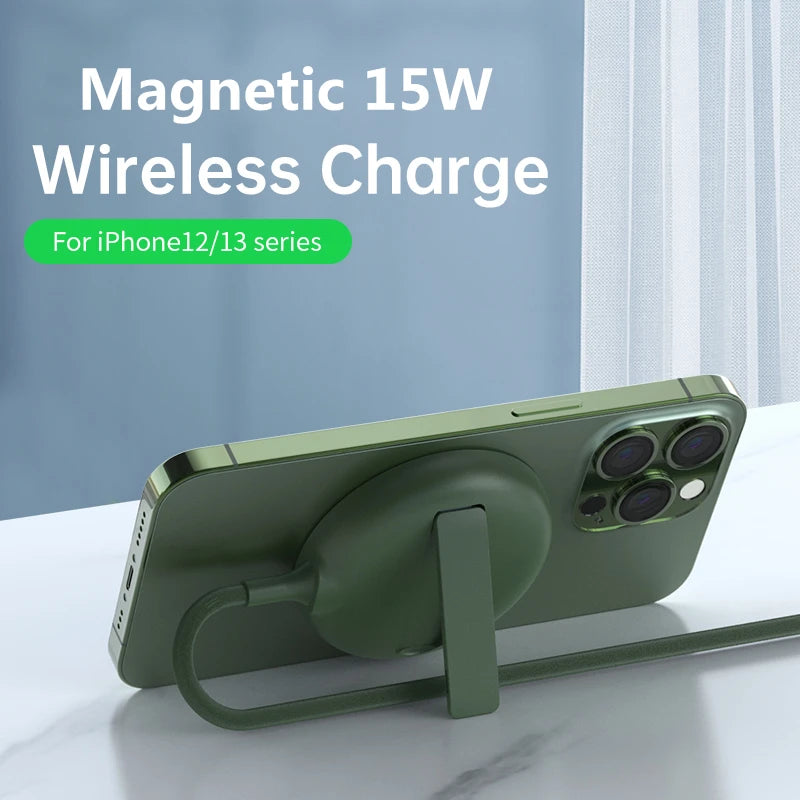 Magnetic Wireless Charging For iPhone 13 12 Pro Max Mini 15W Fast Charger For iPhone 11 XS Wireless Charger For Huawei Xiaomi