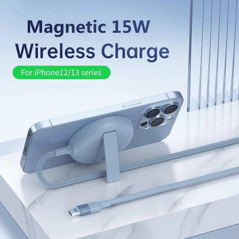 Magnetic Wireless Charging For iPhone 13 12 Pro Max Mini 15W Fast Charger For iPhone 11 XS Wireless Charger For Huawei Xiaomi